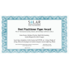 Bloomington Assessment and Research Wins Best Practitioner Paper Award