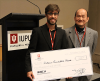 IU senior Antonio Cembellin Prieto wins first place for Indiana University Undergraduate Research Conference (IUURC) Best UG Research Project Award 